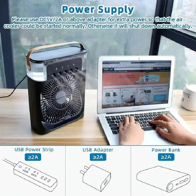Fan Air Conditioner Household Small