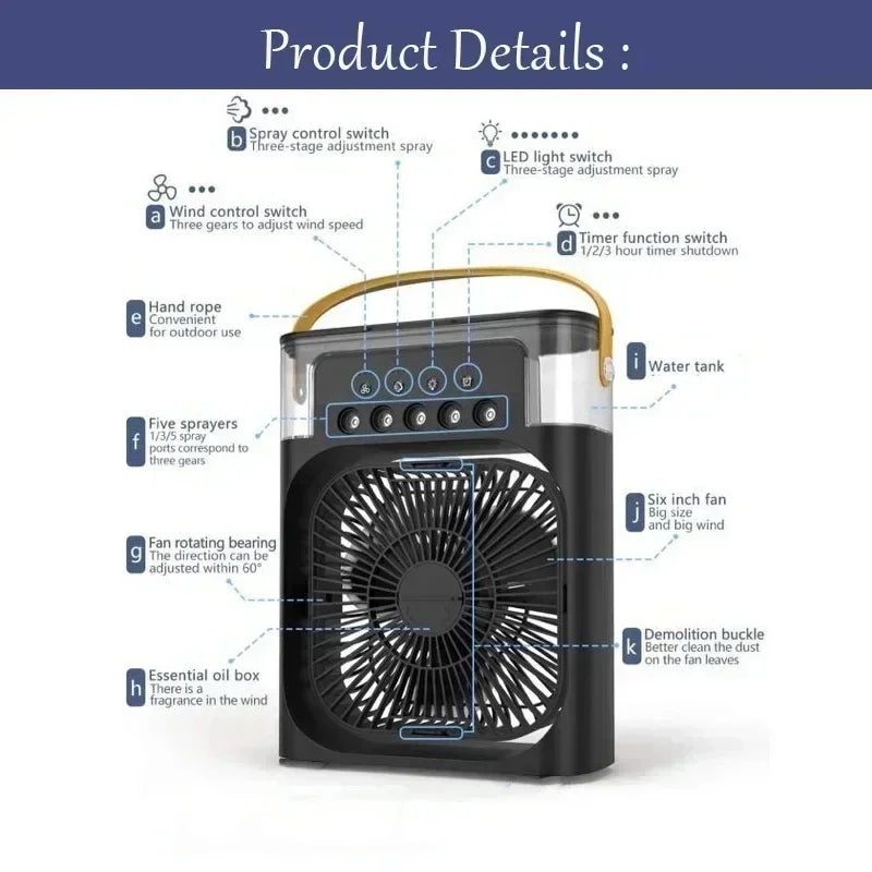 Fan Air Conditioner Household Small